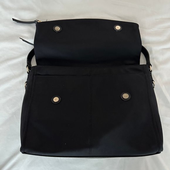 Kate Spade Mini Monks Black Nylon Messenger Bag with Strap - Picture 3 of 8